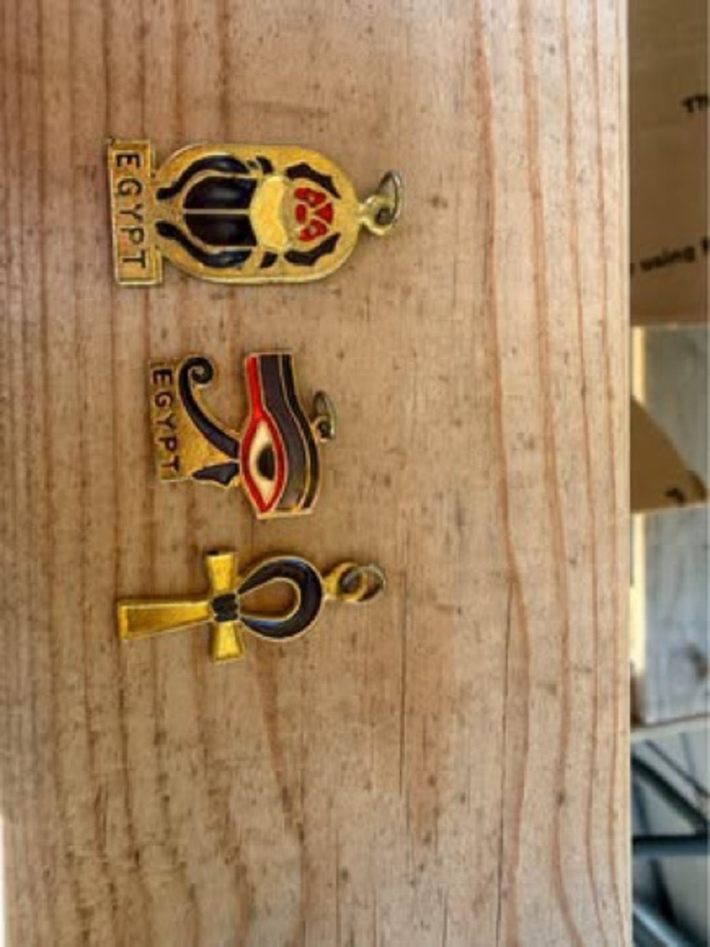 Egyptian Gold Plated Pendants